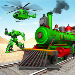 Train Robot Car Game 3D