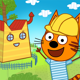 دانلود Kid-E-Cats Cars, Build a house