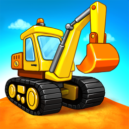 دانلود Kids car games: building city