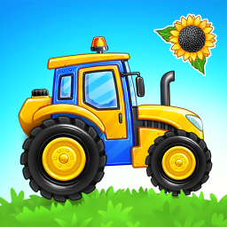 دانلود Tractor, car: kids farm games