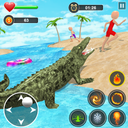 دانلود Crocodile Games - Animal Games