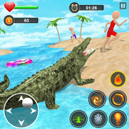 دانلود Crocodile Games - Animal Games دانلود Crocodile Games - Animal Games