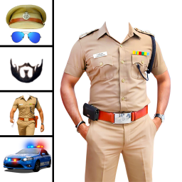 دانلود Men police suit photo editor