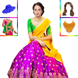 دانلود Bridal lehenga saree editor