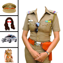 دانلود Women police suit photo editor