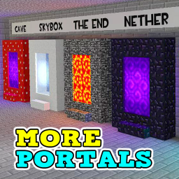 دانلود More Portals Mod Addon