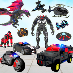 دانلود Grand Police Robot Car Game