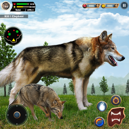 Wild Wolf Simulator Games