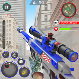 دانلود Police Sniper Gun Shooting 3D دانلود Police Sniper Gun Shooting 3D