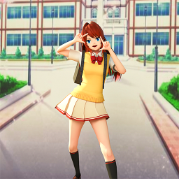 دانلود Anime Highschool Girl Life Sim