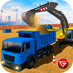 Excavator Dumper Truck Sim 3D