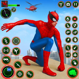 Spider Rope SuperHero Gangster