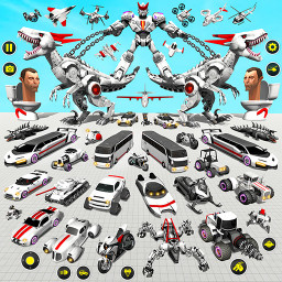 دانلود Dino Robot Car Game:Robot Game
