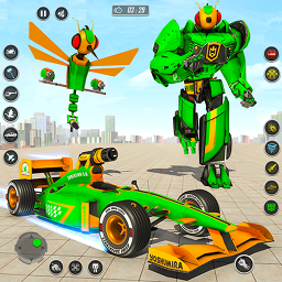 دانلود Dragonfly Robot Car War Game