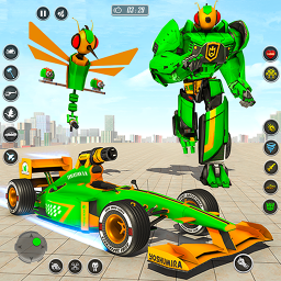 دانلود Dragonfly Robot Car Transform