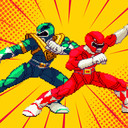 دانلود Hero Dino Ninja Ranger Retro