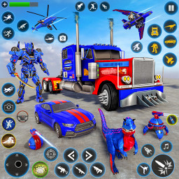 دانلود Police Truck Robot Car Game 3D