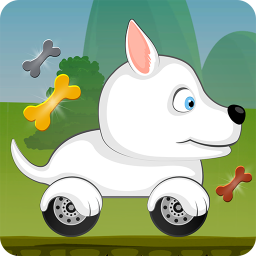 دانلود Kids Car racing games - Dogs