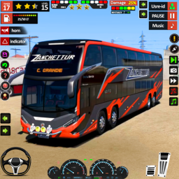 دانلود Bus Driving Games Simulator 3d