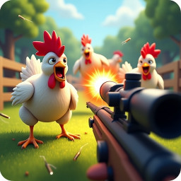 دانلود Chicken Gun Attack Shooter