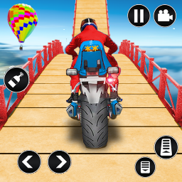 دانلود Mega Ramp Bike Stunt Games 3D