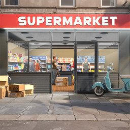 دانلود Supermarket Simulator Store