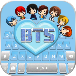 دانلود Bangtan Boys Keyboard Theme