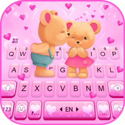 دانلود Bear Couple Keyboard Theme