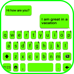 دانلود Neon Green Chat Keyboard Theme