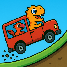 دانلود Dinosaur Bus Games for kids
