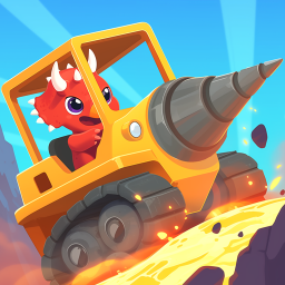 دانلود Dinosaur Digger 2 Truck Games