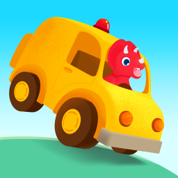 دانلود Dinosaur Car - Games for kids