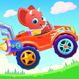 دانلود Dinosaur Car - Games for kids