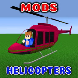 دانلود Helicopters Mod Addon for mcpe