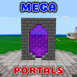 دانلود Mega Portals Mods for mcpe