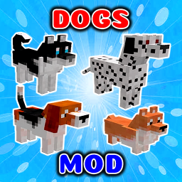 دانلود Mod Dogs for mcpe