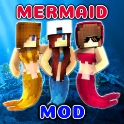 دانلود Mod Mermaid for mcpe