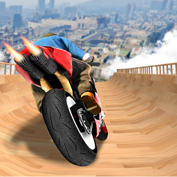 دانلود Mega Ramp Bike Stunts Games 3D