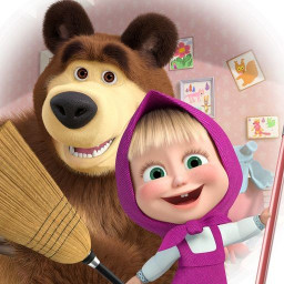 دانلود Masha and the Bear: Cleaning