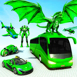 دانلود Flying Bus Robot Car Transform