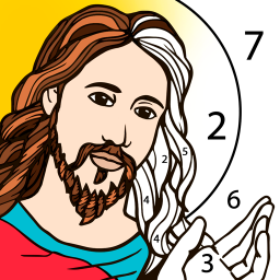 دانلود Bible Coloring Book by Number