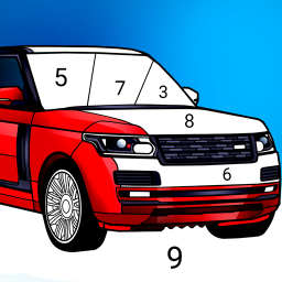 دانلود Cars Coloring by Number