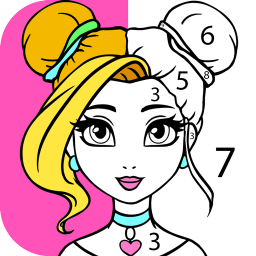 دانلود Girls Coloring Book for Girls