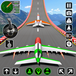 دانلود Plane Stunt Racing Plane Games