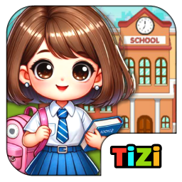 دانلود Tizi Town - My School Games