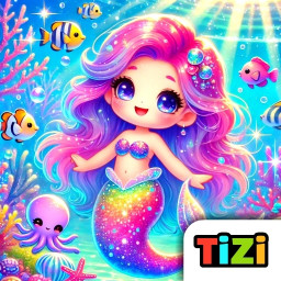 دانلود Tizi Town: My Mermaid Games