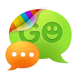 GO SMS Pro simple dark theme