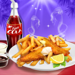 دانلود Fish N Chips - Cooking Game