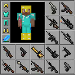 دانلود Guns Mod for Minecraft PE 2025