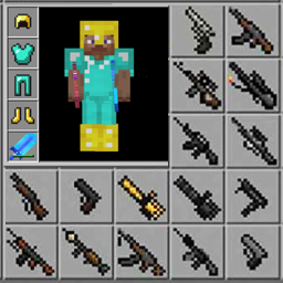 دانلود Guns Mod for Minecraft PE 2025